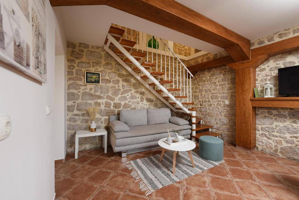 Posezení v ubytování Villa Zaton