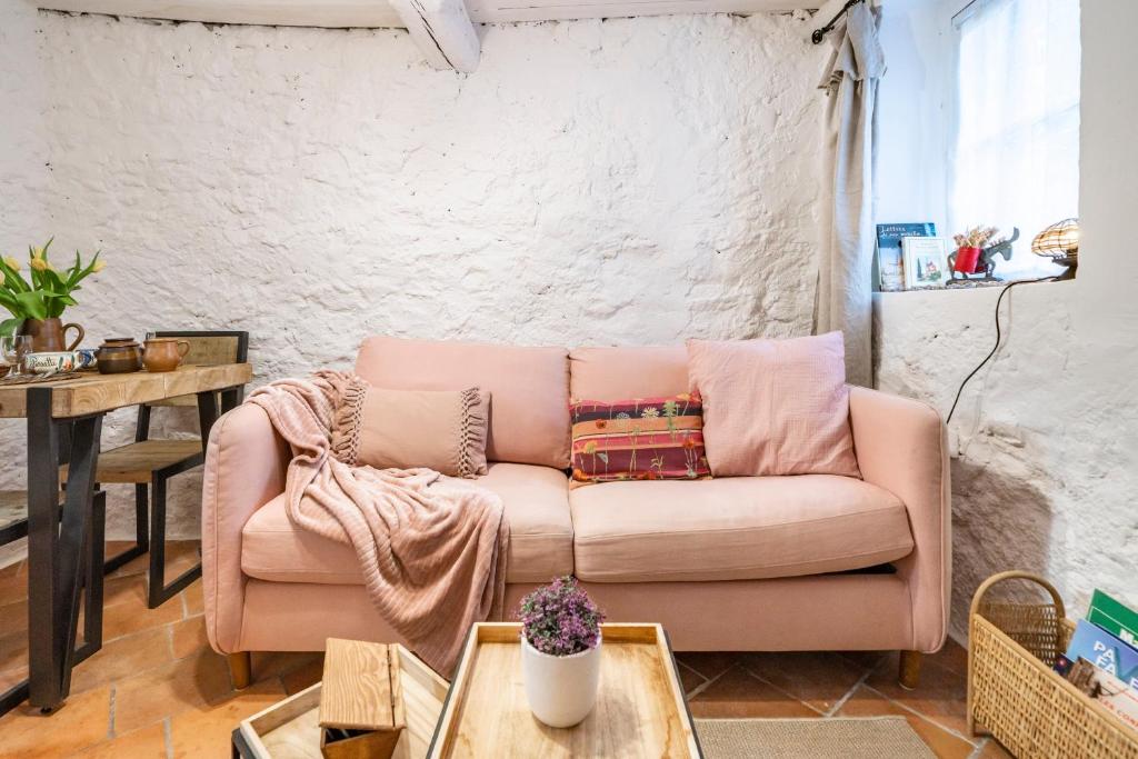 Część wypoczynkowa w obiekcie La Maison de l'Âne