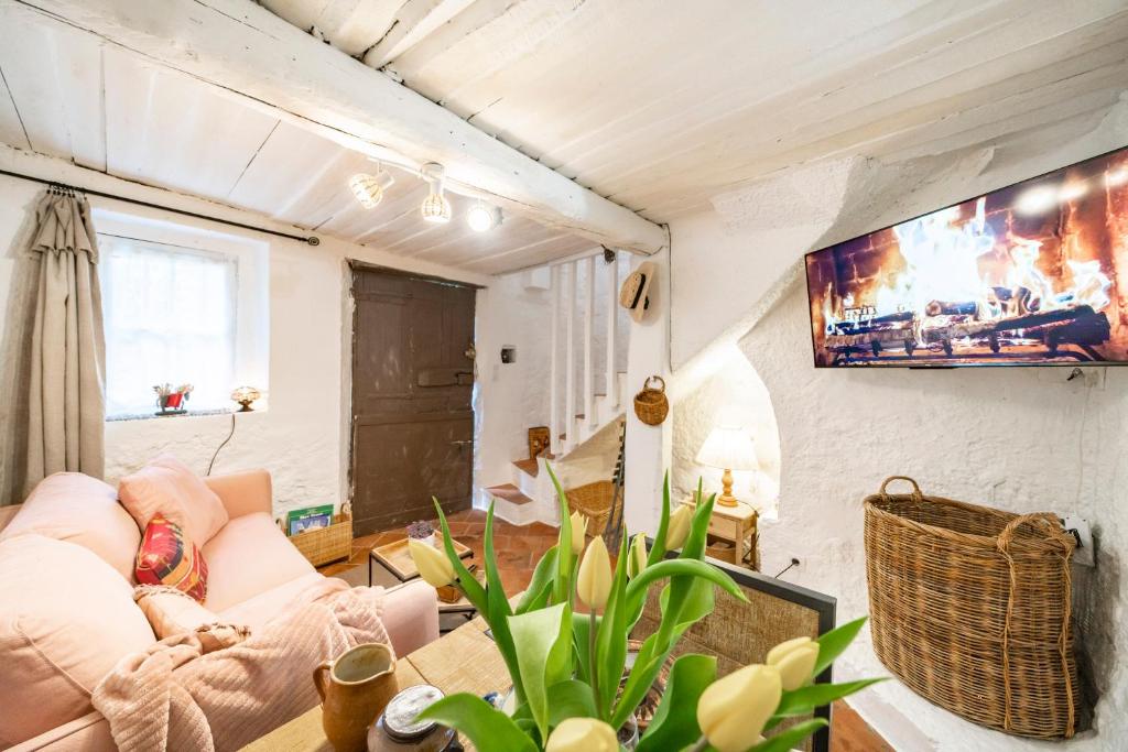 Część wypoczynkowa w obiekcie La Maison de l'Âne