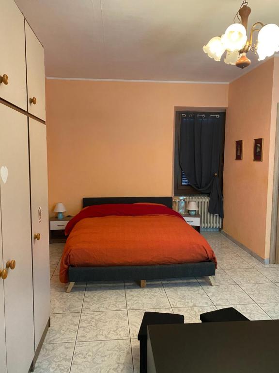 Postel nebo postele na pokoji v ubytování Appartamento nelle Langhe