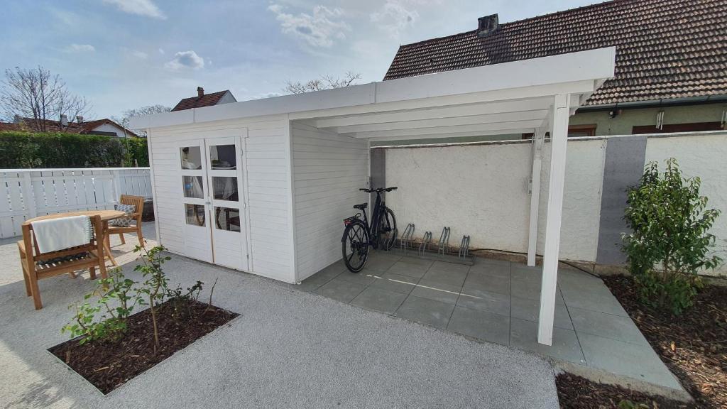 Jízda na kole v ubytování Landhaus Rust nebo okolí