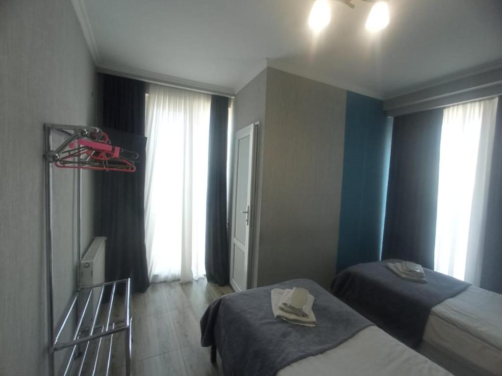 Postel nebo postele na pokoji v ubytování Sweet home