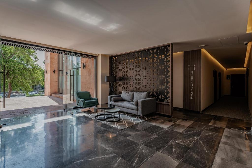 Posezení v ubytování Hotel Kavia Premium - Paseo Montejo