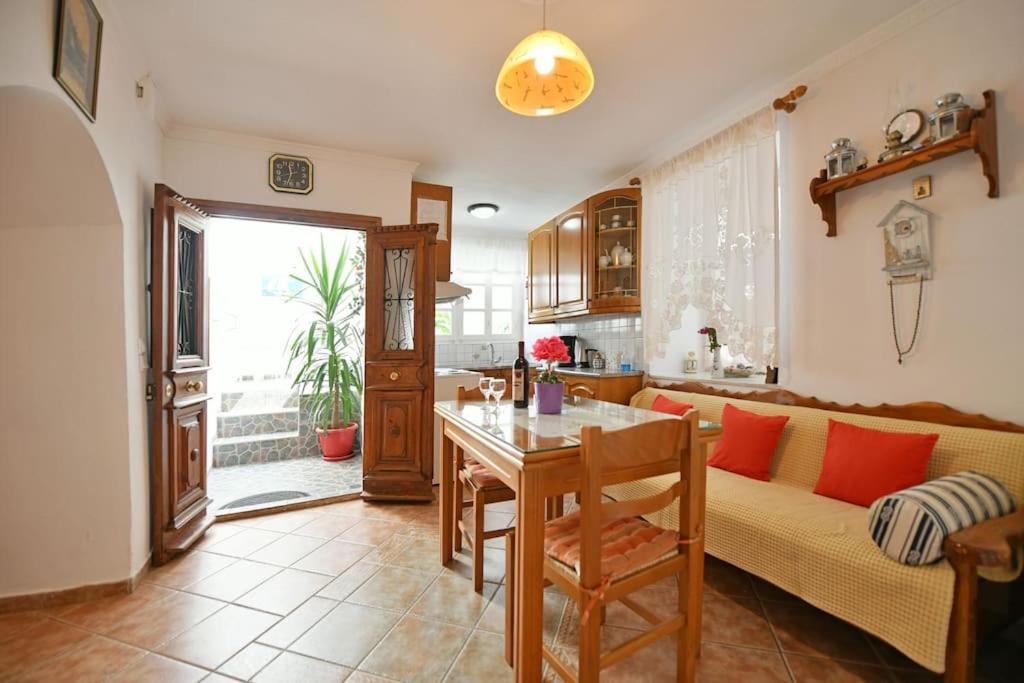 A seating area at Maria's House