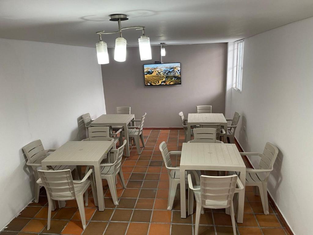 Posezení v ubytování Hotel Valle Central