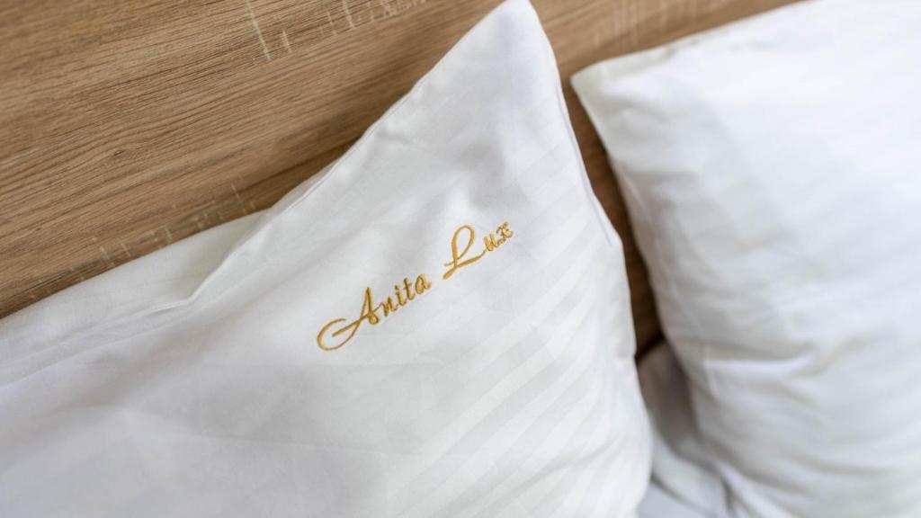 Postel nebo postele na pokoji v ubytování Apartman Anita Lux