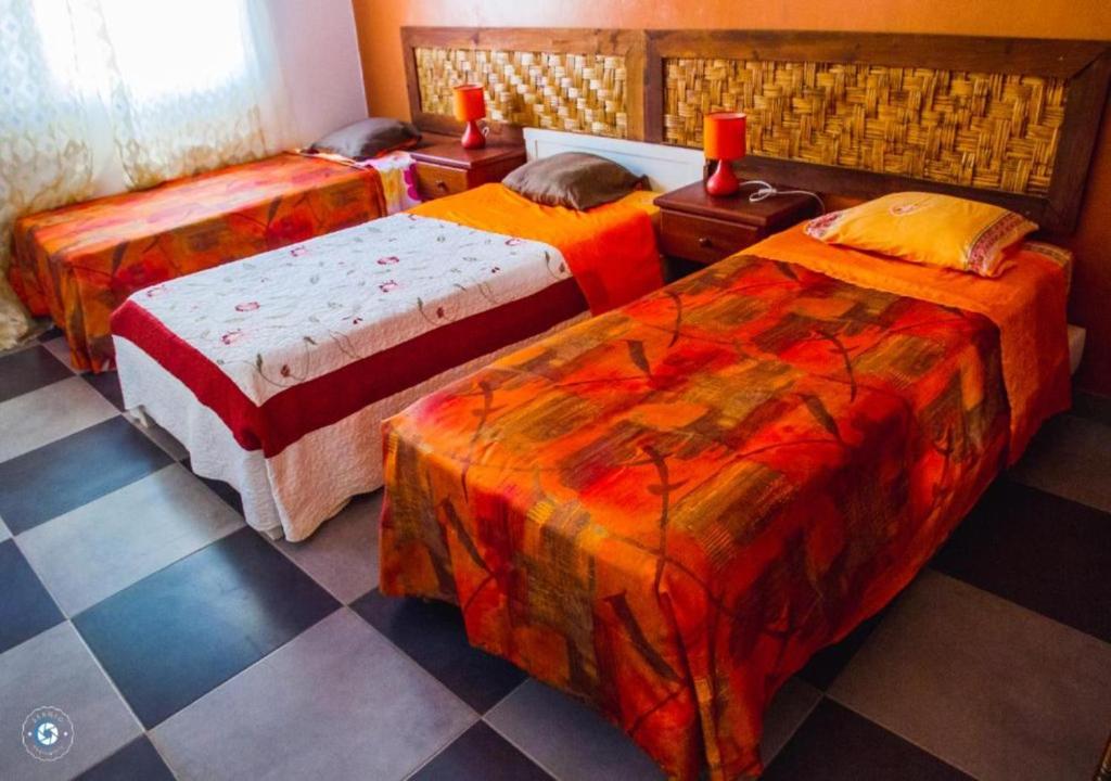 Postel nebo postele na pokoji v ubytování Kolina D´Sol