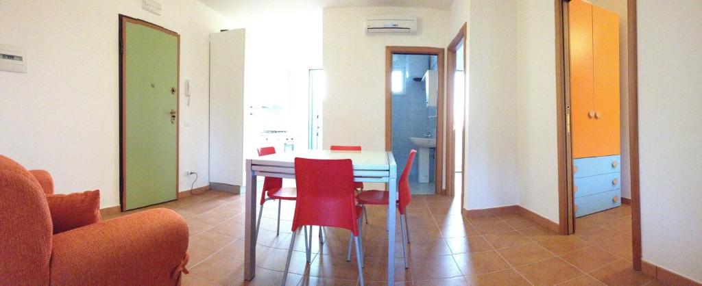 Posezení v ubytování Pitagora Residence