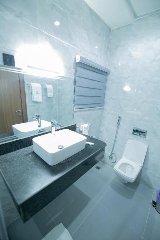 Koupelna v ubytování Tranquila Hotels and Suites Abuja