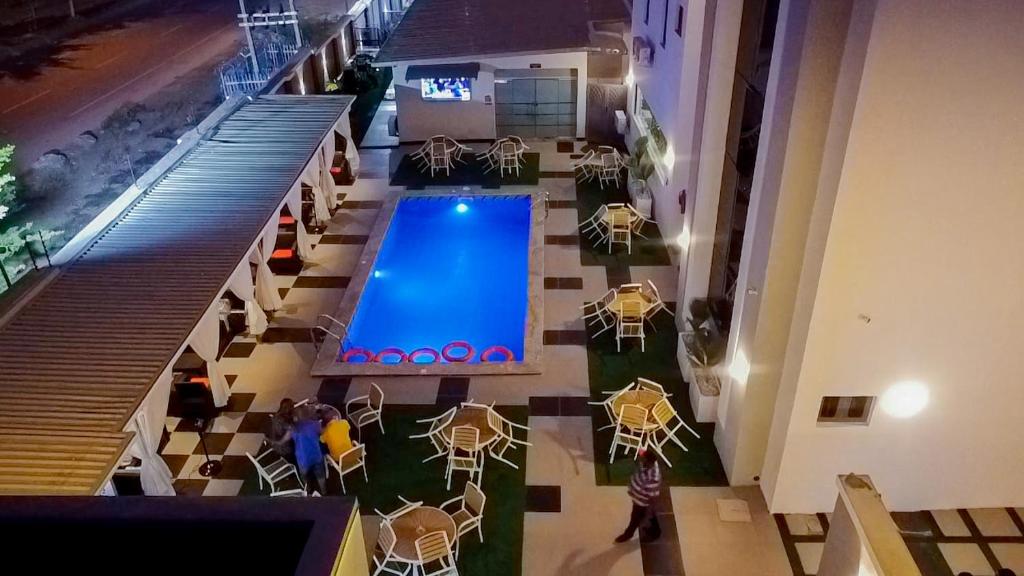 Bazén v ubytování Tranquila Hotels and Suites Abuja nebo v jeho okolí