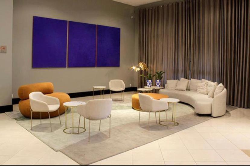 Χώρος καθιστικού στο Araucária Flat