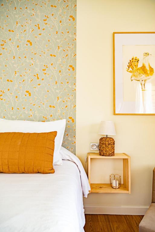 Postel nebo postele na pokoji v ubytování Eco-Hotel Doña Mayor