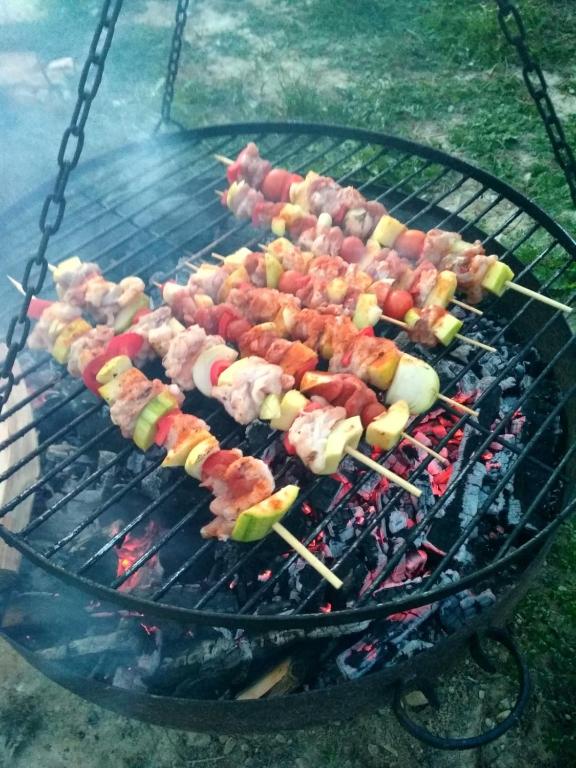 Gril pre hostí v dovolenkovom dome