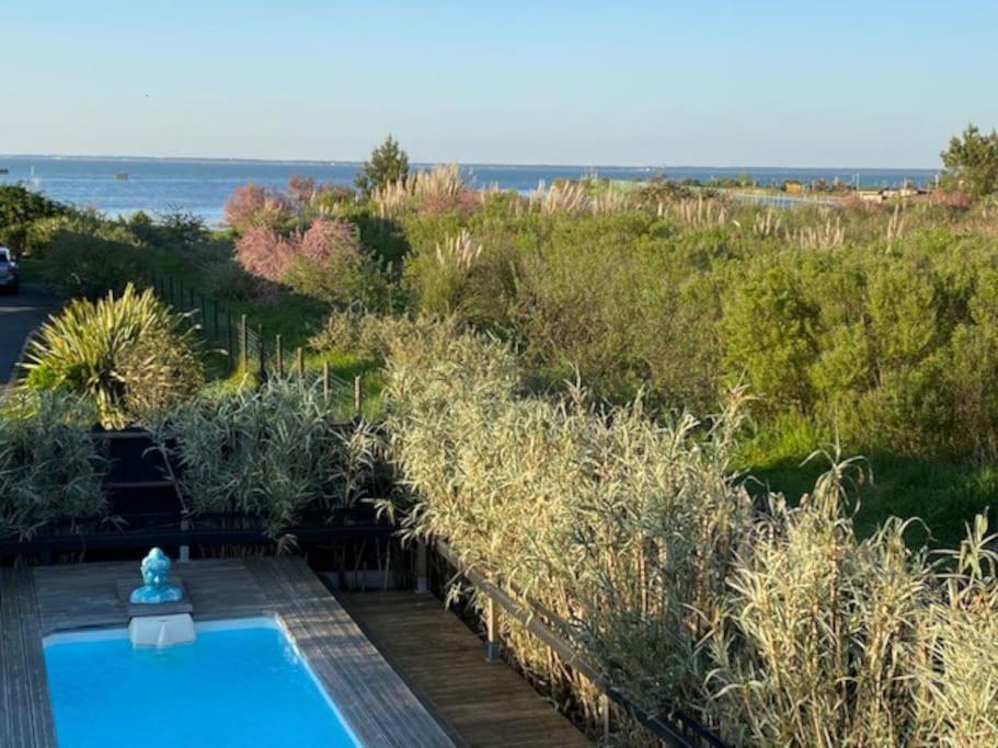 Villa Perle du Bassin Vue Mer ArcachonLa Hume, GujanMestras