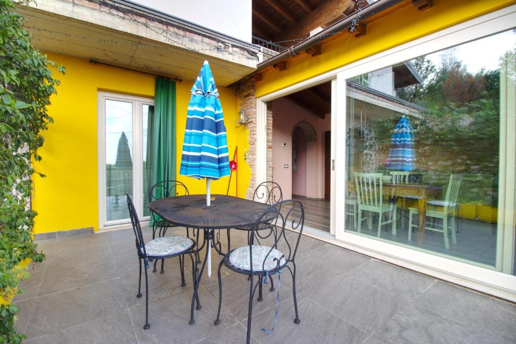 Balkón nebo terasa v ubytování La Bosca agriturismo