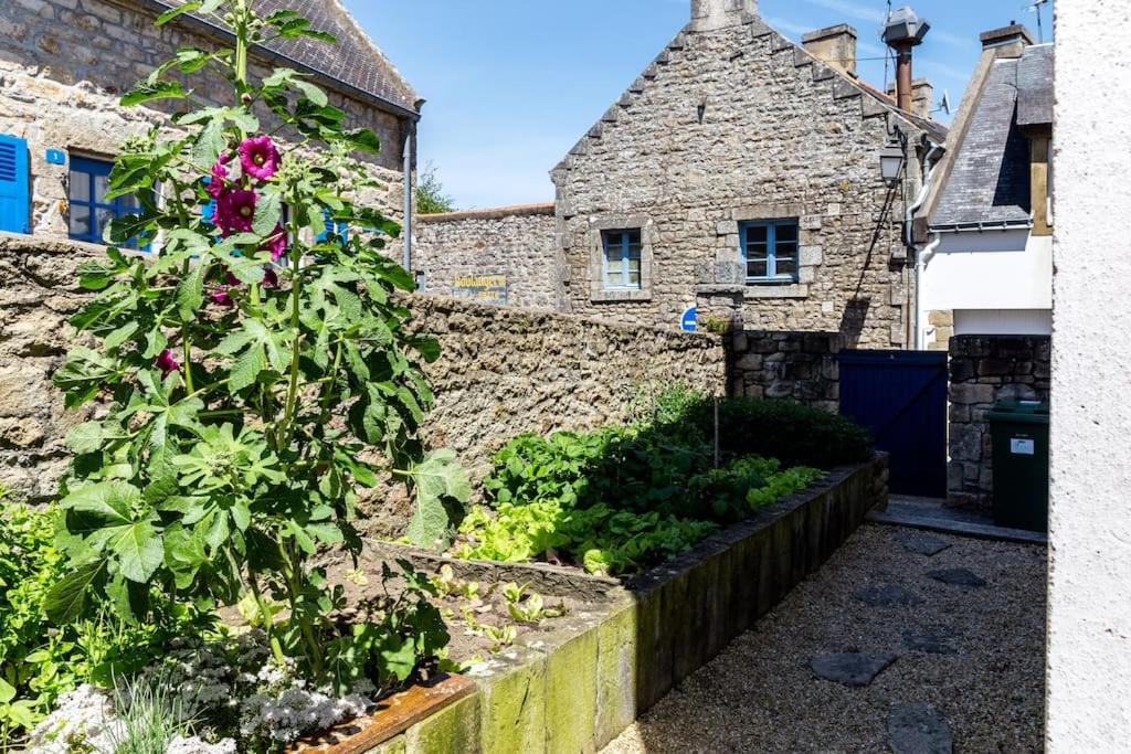 Vonkajšia záhrada v ubytovaní Petite maison bourg de La Trinite sur Mer - 4 à 6 couchages