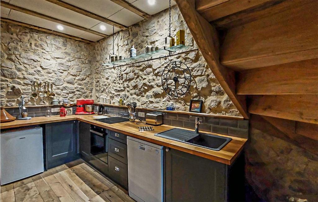 Kuchyňa alebo kuchynka v ubytovaní Beautifully Renovated Barn