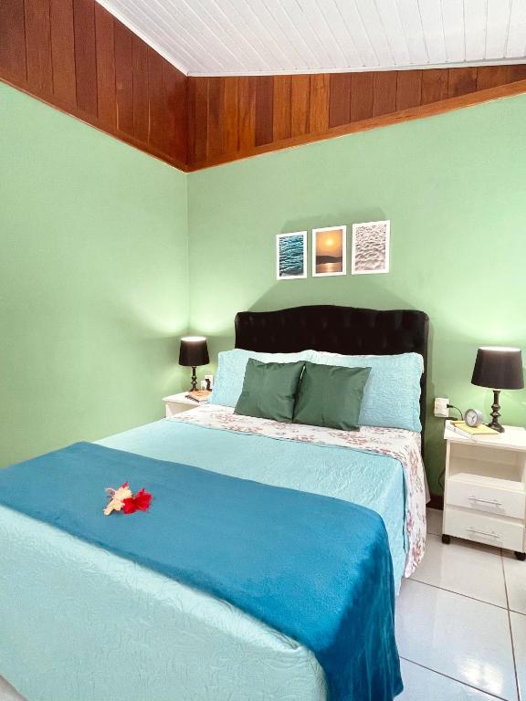 Postel nebo postele na pokoji v ubytování 1 Quarto Pra 2 Búzios
