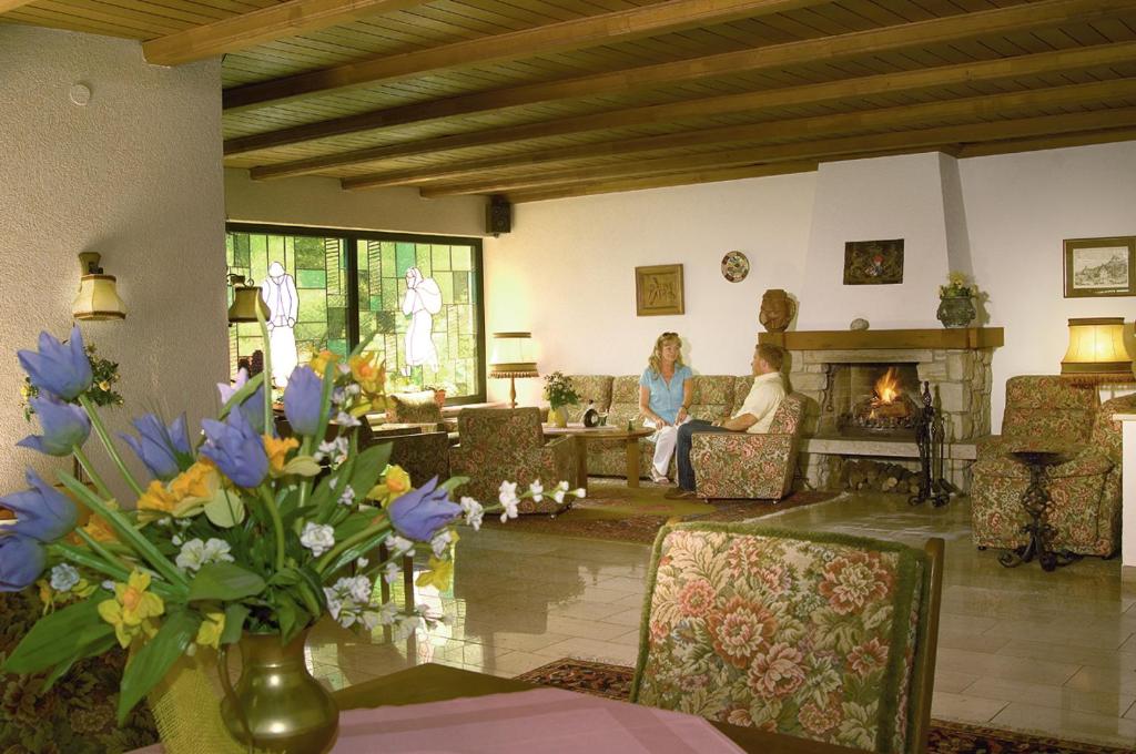 Posezení v ubytování Vital-Hotel Erika
