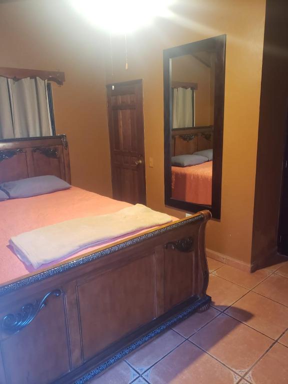 Postel nebo postele na pokoji v ubytování Bama House hn