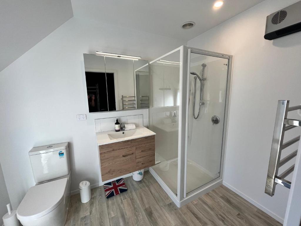 Koupelna v ubytování Loft 57