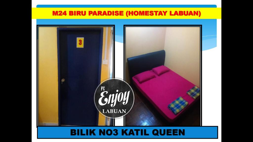 Certifikát, hodnocení, plakát nebo jiný dokument vystavený v ubytování HOMESTAY BIRU BLOK M24 VVIP GROUND FLOOR TAMAN MUTIARA WP Labuan