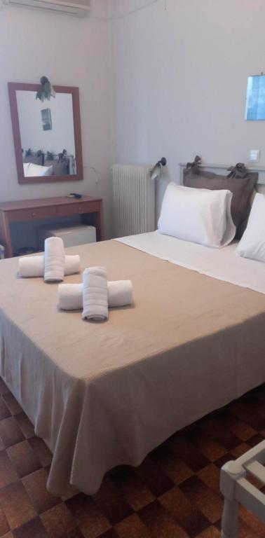 Postel nebo postele na pokoji v ubytování Castro Hotel