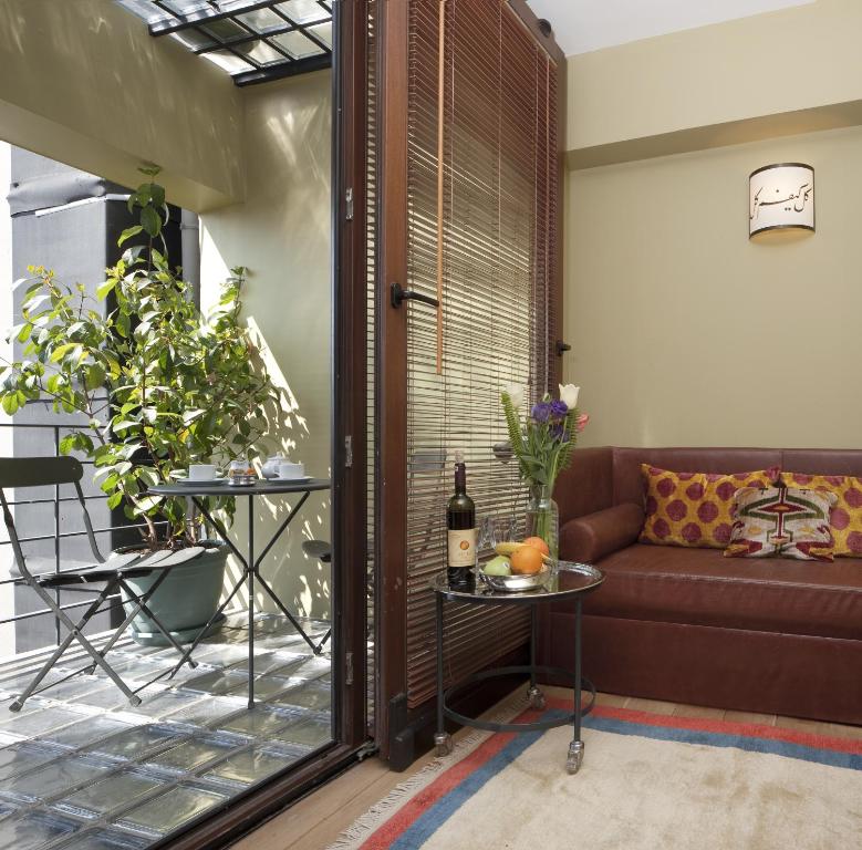 Posezení v ubytování Hotel Ibrahim Pasha