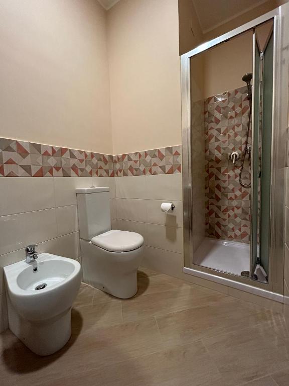 Koupelna v ubytování B&B Radice
