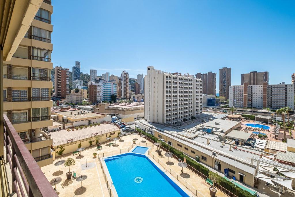 Basen w obiekcie Acuarium II 5-B Apartment Levante Beach lub w pobliżu