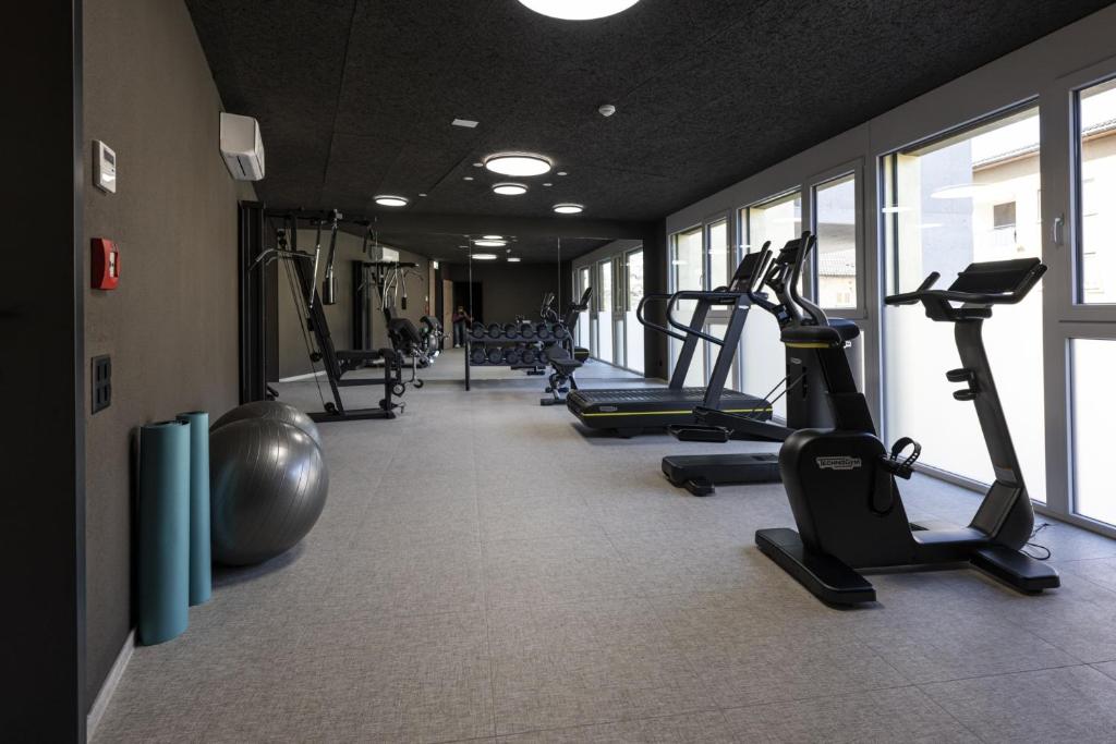 Fitness centrum a/nebo fitness zařízení v ubytování 6532 Smart Hotel - Self check-in