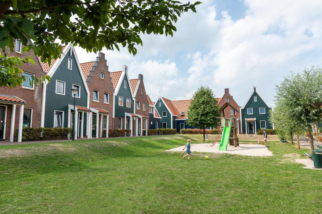 Zahrada ubytování Marinapark Volendam