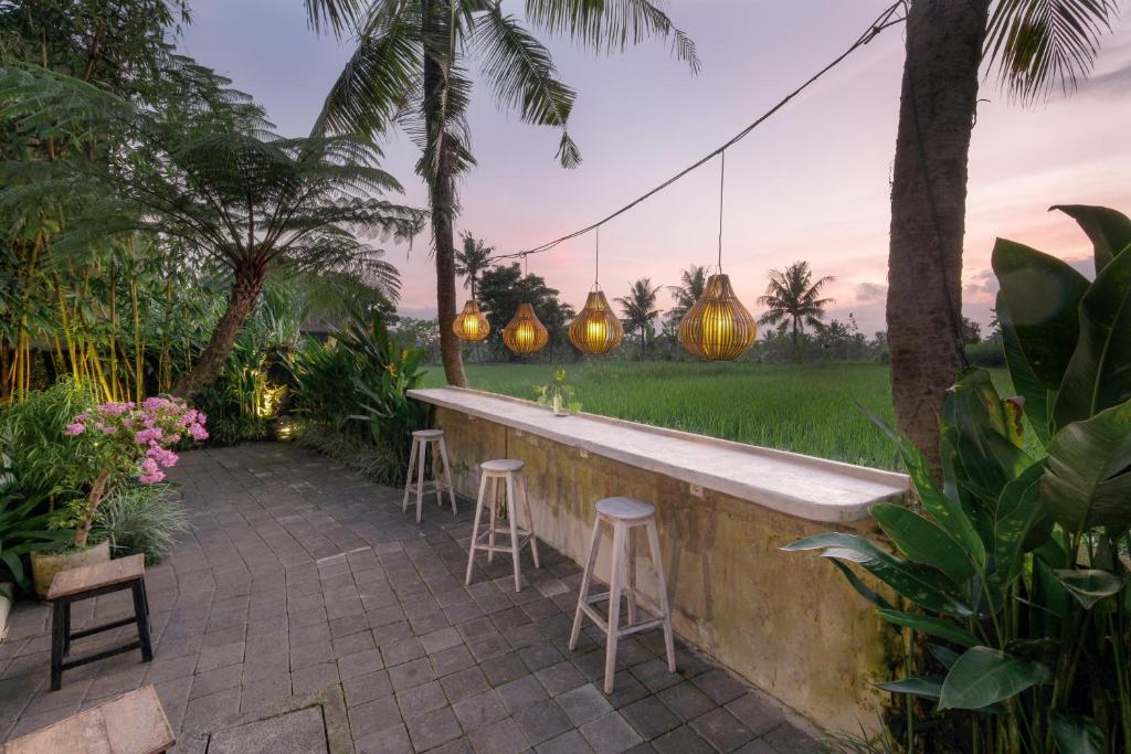 Zahrada ubytování Artini Bisma Ubud Hotel