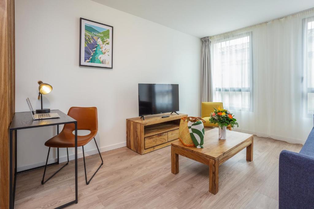 Aparthotel Adagio Montpellier Centre Comedie - Resim 37