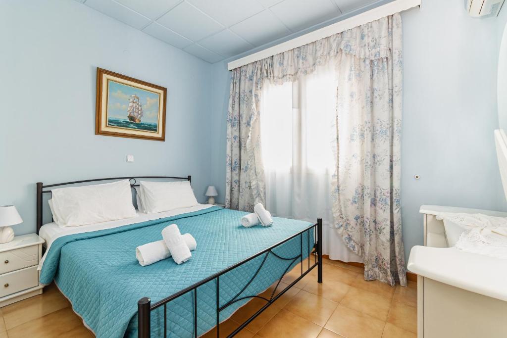 Postel nebo postele na pokoji v ubytování Casa d' Acqua