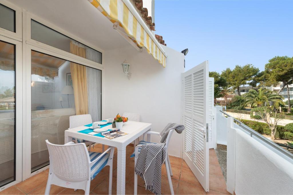 A balcony or terrace at Apartamento Silver