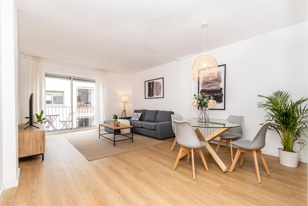 Et opholdsområde på Exclusive Apartments Barcelona 4 personas Torrella