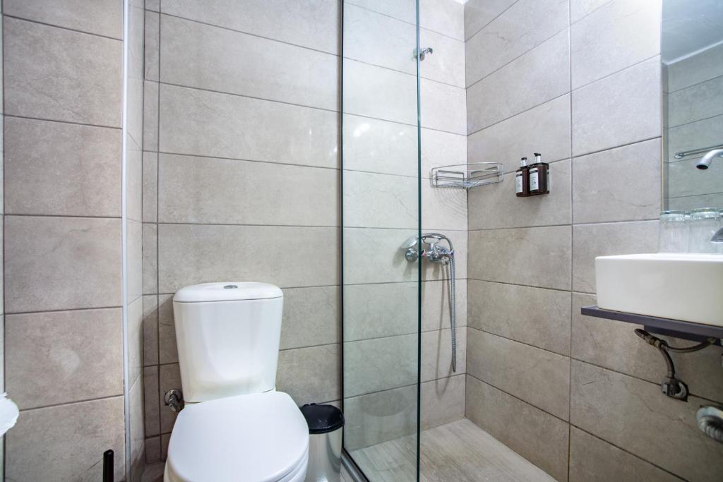 Łazienka w obiekcie Aristea Hotel