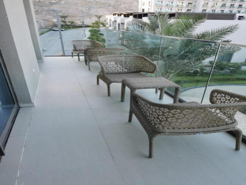 Balkón nebo terasa v ubytování Ocean View Address Beach Resort Fujairah فندق و منتجع شاطئ العنوان الفجيره