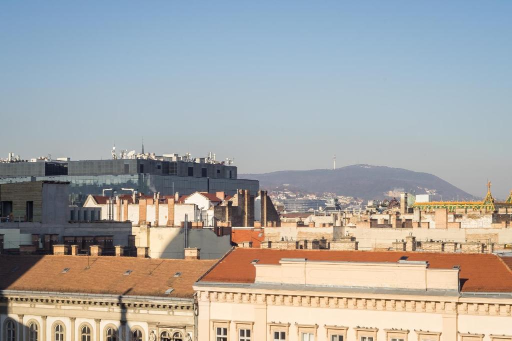 Výhľad na hory alebo výhľad na hory priamo z apartmánu