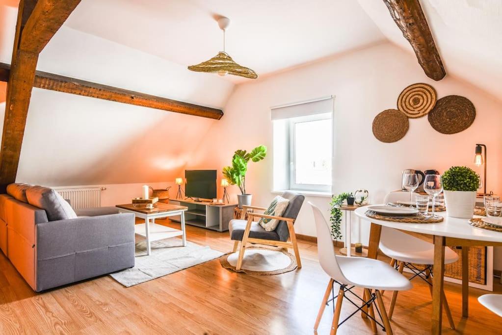 Posedenie v ubytovaní L’Eden D’Alsace-Bel emplacement-Confort-4 Pers