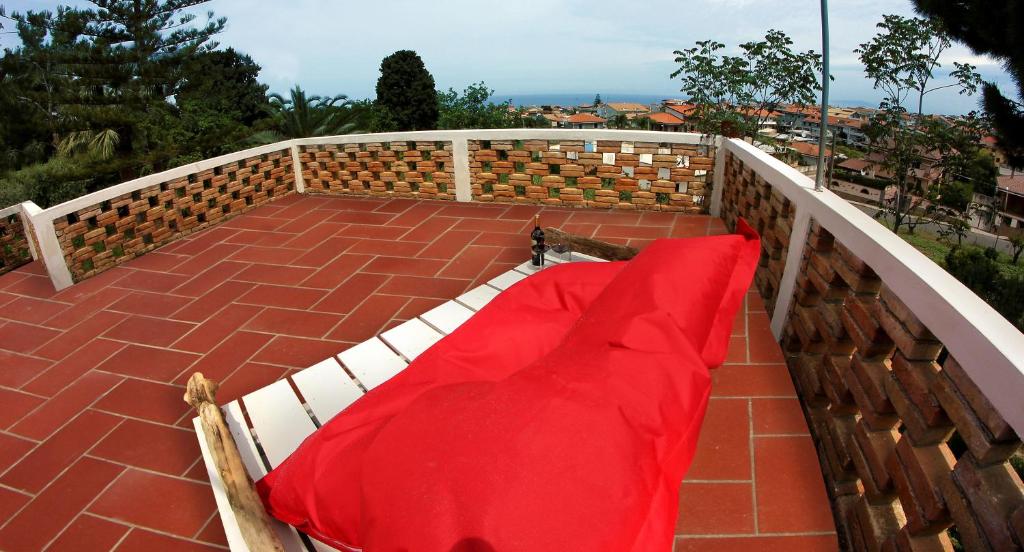 Balkon lub taras w obiekcie Tenuta Conte Ruggero