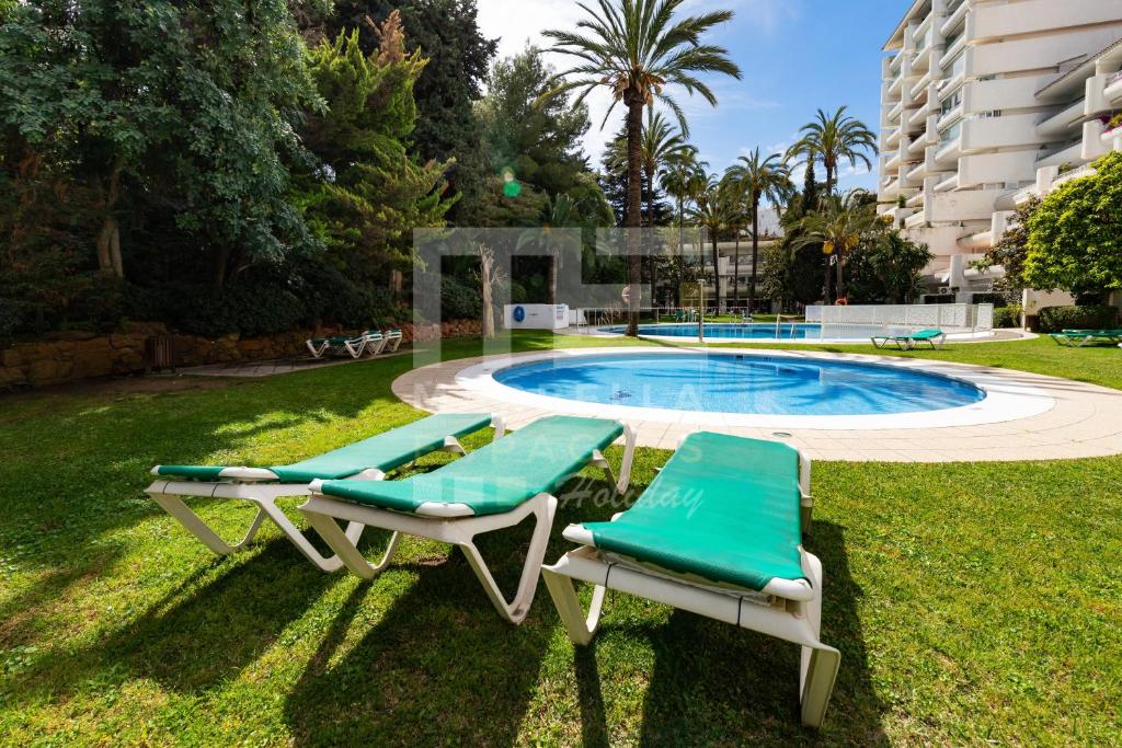 Bazén v ubytovaní Suite 208, Close to the beach, 2 bedroom,Golden Mile alebo v jeho blízkosti