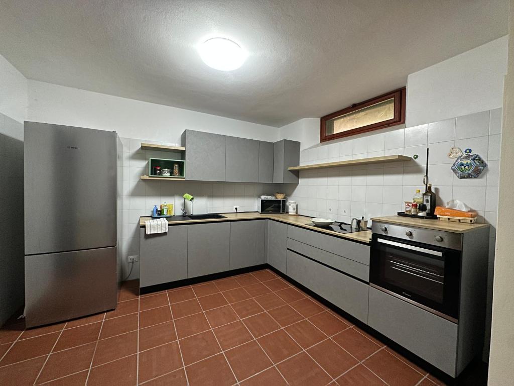 Kuchyň nebo kuchyňský kout v ubytování Villa Belvedere di Popiglio