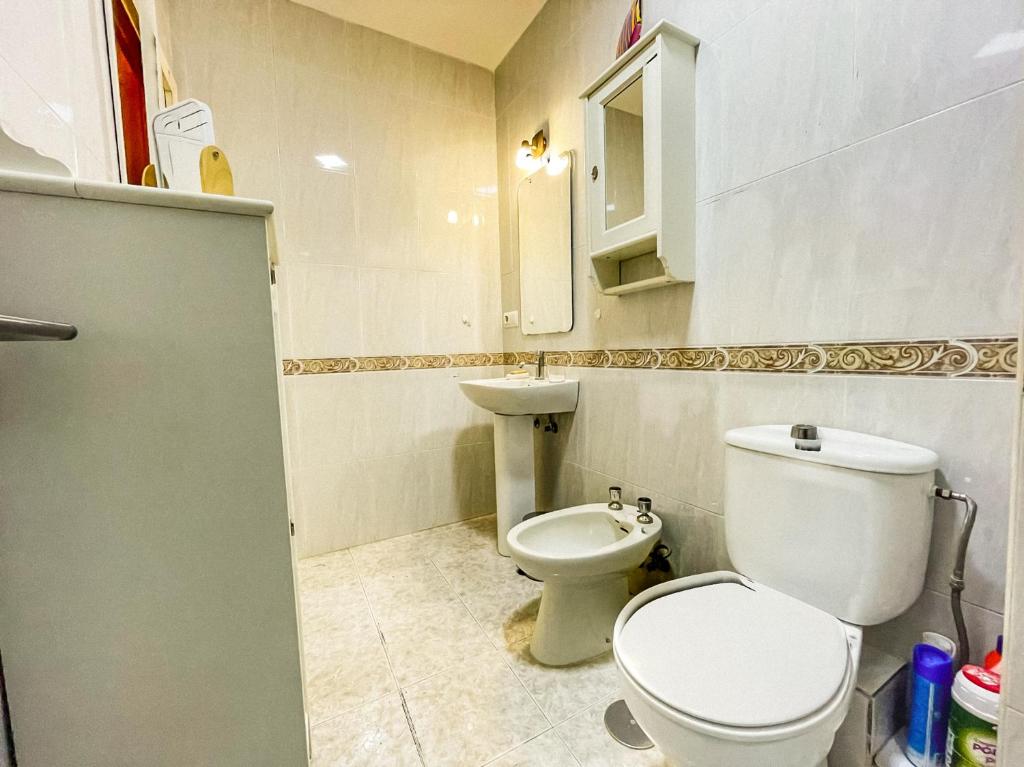 Kúpeľňa v ubytovaní Almirante II Sanlúcar