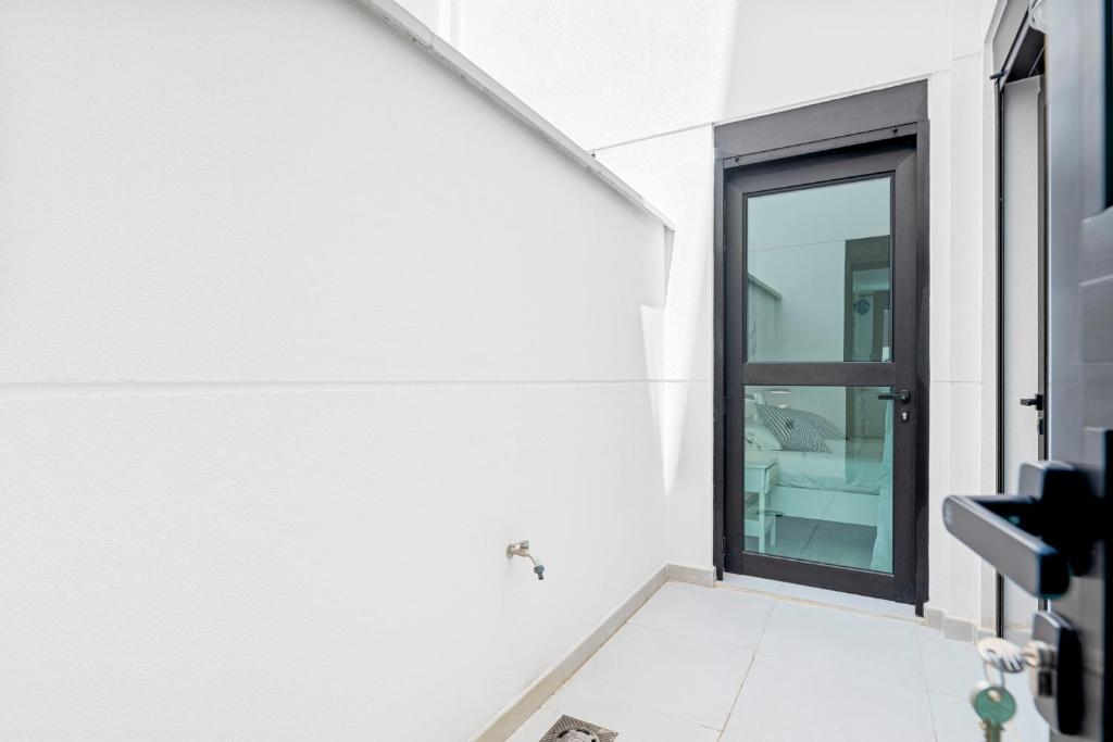 Telewizja i/lub zestaw kina domowego w obiekcie MEDANO4YOU Bogi's Holiday Home