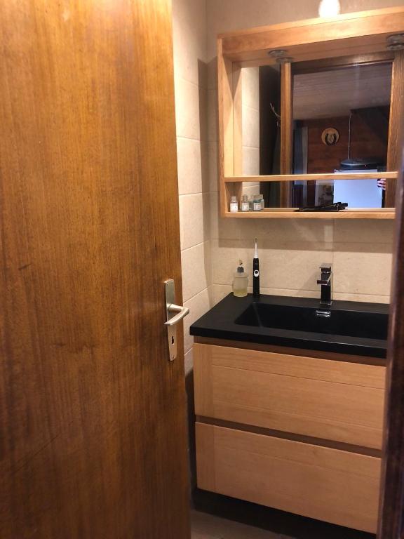 Kuchyň nebo kuchyňský kout v ubytování Chalet Alpin suisse