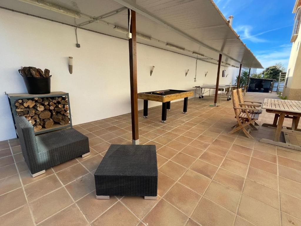 Balkón nebo terasa v ubytování Casa rural Paradise Holidays
