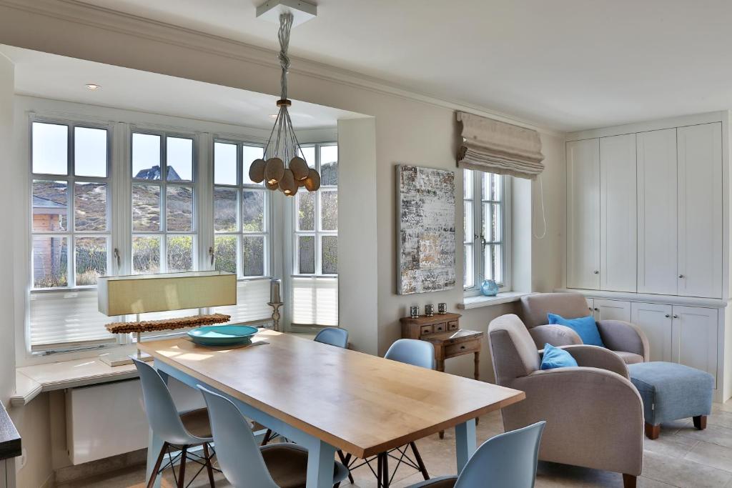 Posezení v ubytování Apartmenthaus Budersandstraße 53