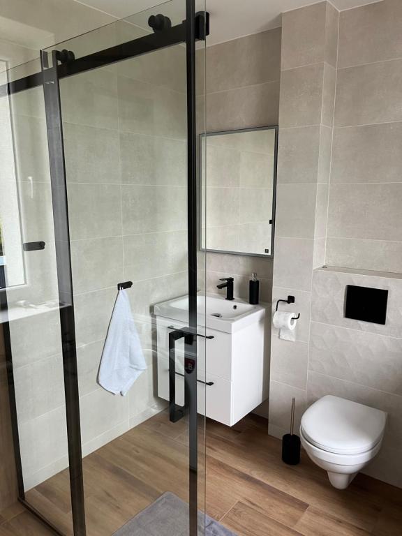 Kúpeľňa v ubytovaní Krollhouse Pokoje gościnne